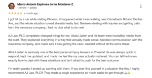 Phoenix, AZ Personal Injury Law Firm Review